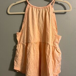 American Eagle Peach Tank. Never worn size small